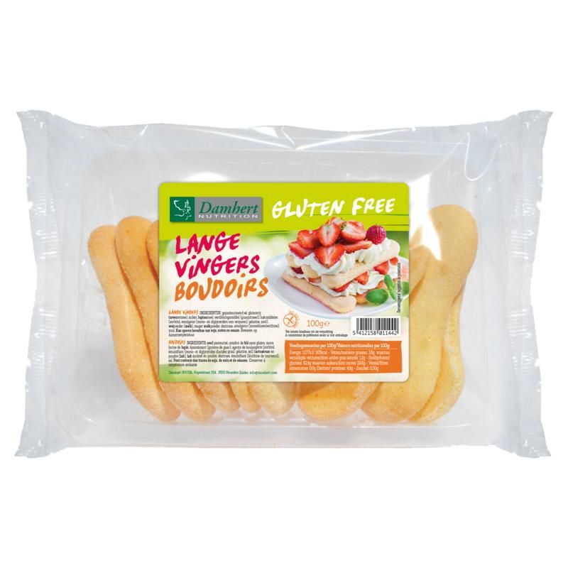 Damhert Lange Vingers Koekje Glutenvrij