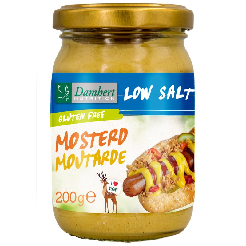 Damhert Mosterd Natriumarm Glutenvrij