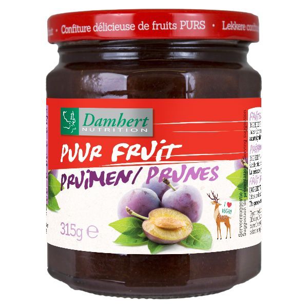 Damhert Puur Fruit Confituur Pruimen
