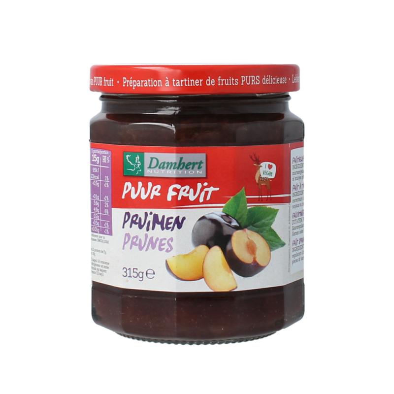 Damhert Puur Fruit Confituur Pruimen
