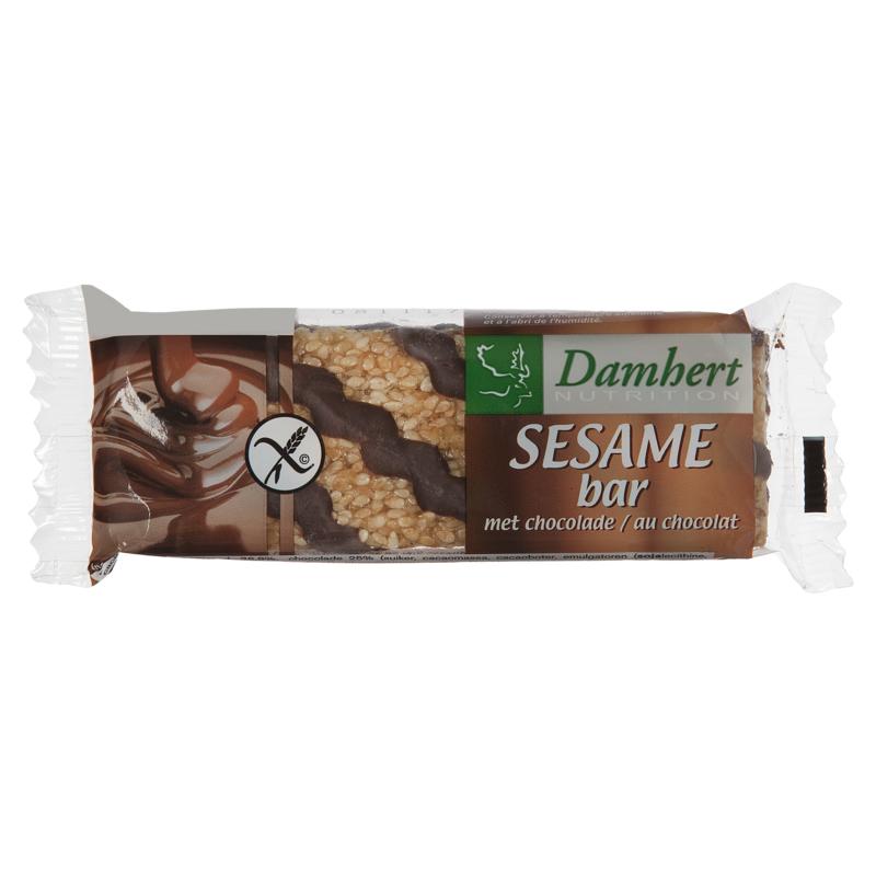 Damhert Sesambar Chocolade Glutenvrij