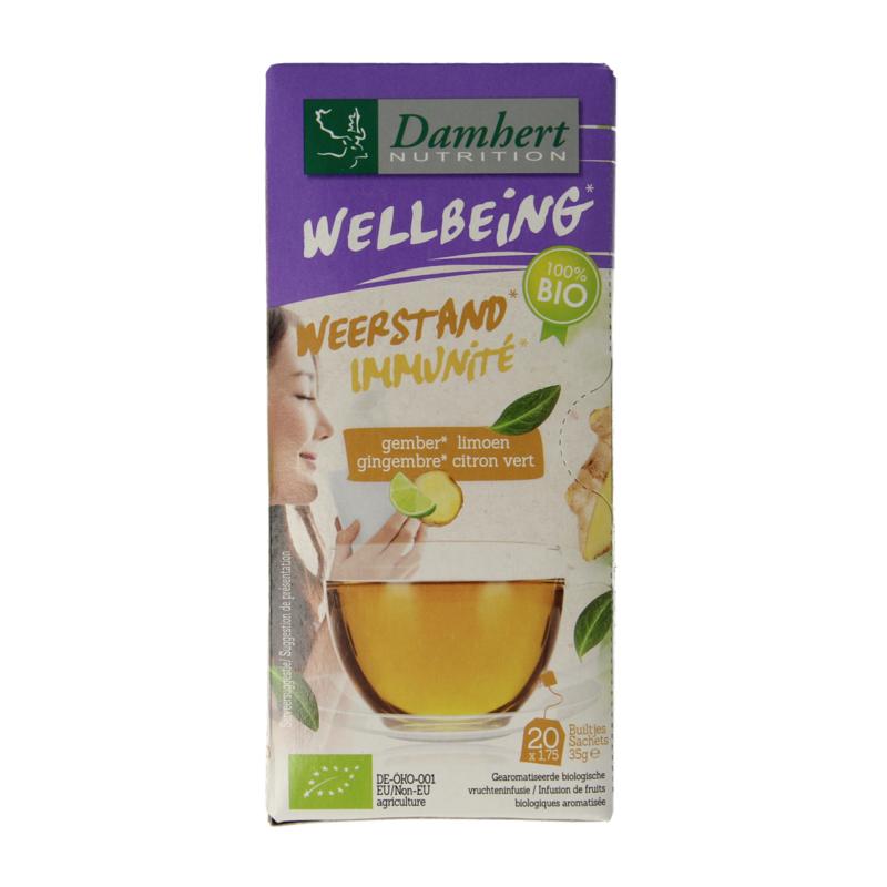 Damhert Tea Time Gember Limoenthee Bio