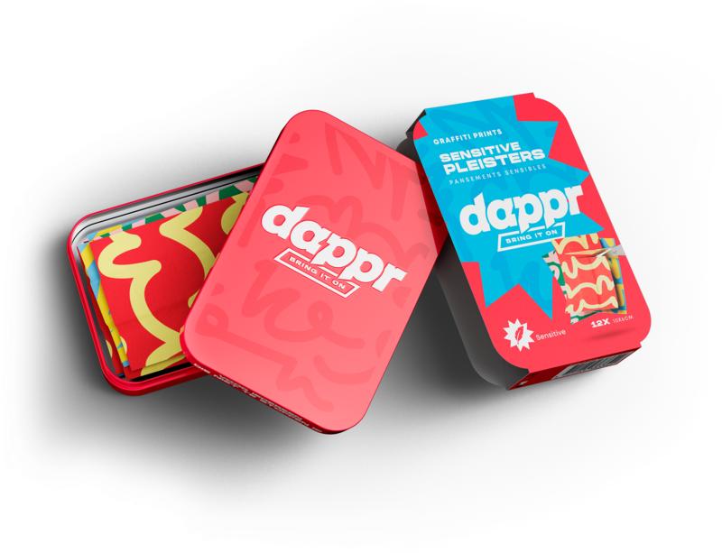 Dappr Pleisterstrip Graffiti 10 X 6Cm