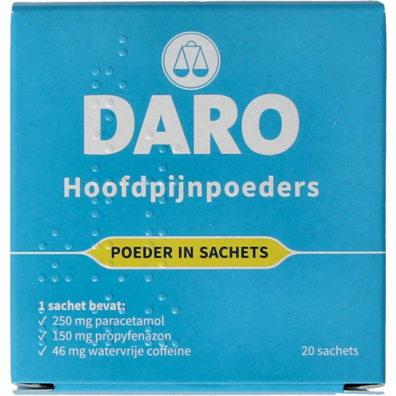 Daro Hoofdpijnpoeders