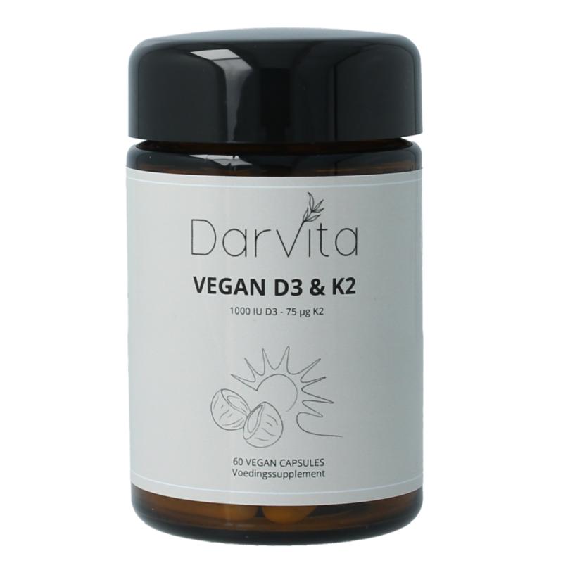 Darvita D3 & K2 1000 Iu Mct-Poeder (Kokos)