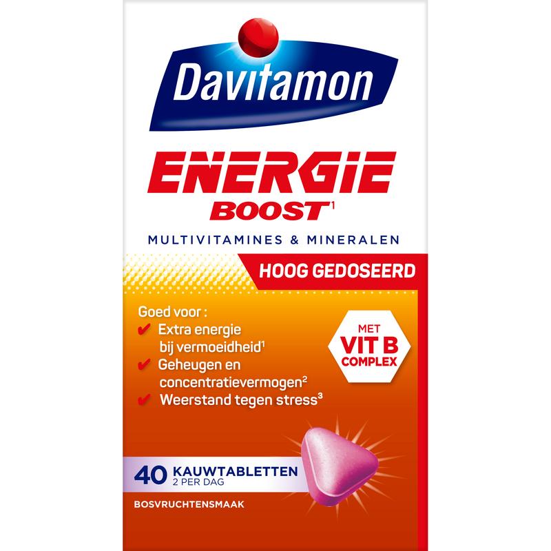 Davitamon Energie Boost Bosvruchten