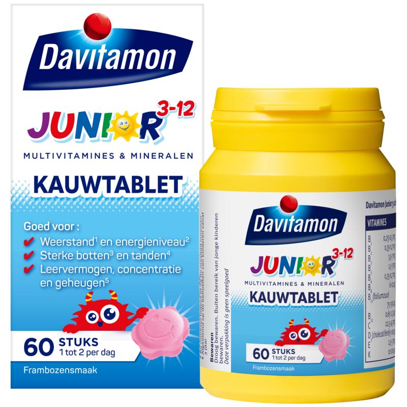 Davitamon Junior 3+ Framboos