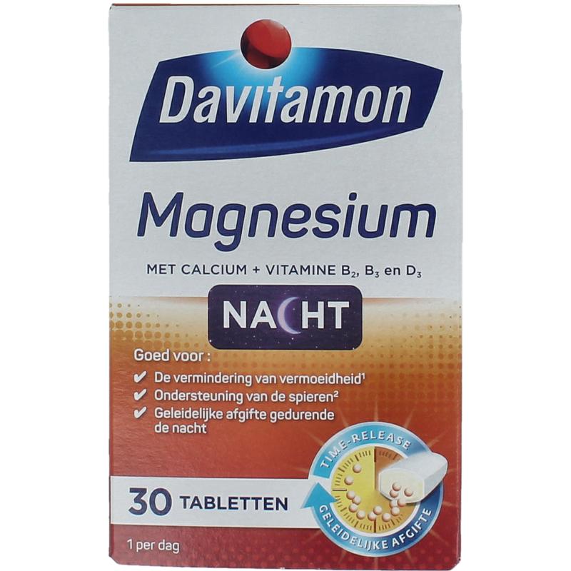 Davitamon Magnesium Speciaal Voor De Nacht
