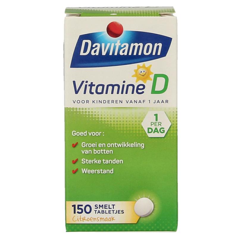 Davitamon Vitamine D Kind Smelttablet