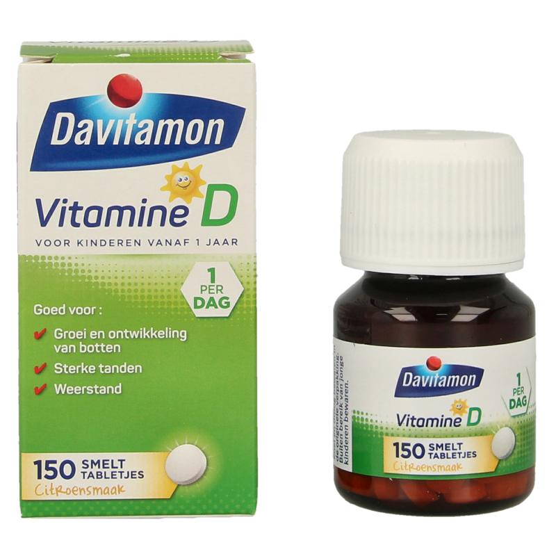Davitamon Vitamine D Kind Smelttablet