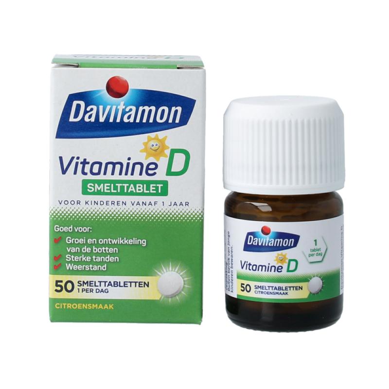 Davitamon Vitamine D Kind Smelttablet