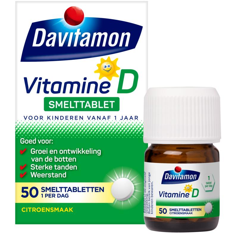 Davitamon Vitamine D Kind Smelttablet