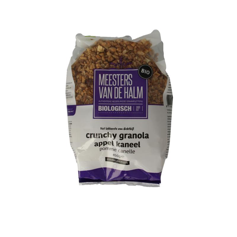 De Halm Crunchy Granola Appelkaneel Bio