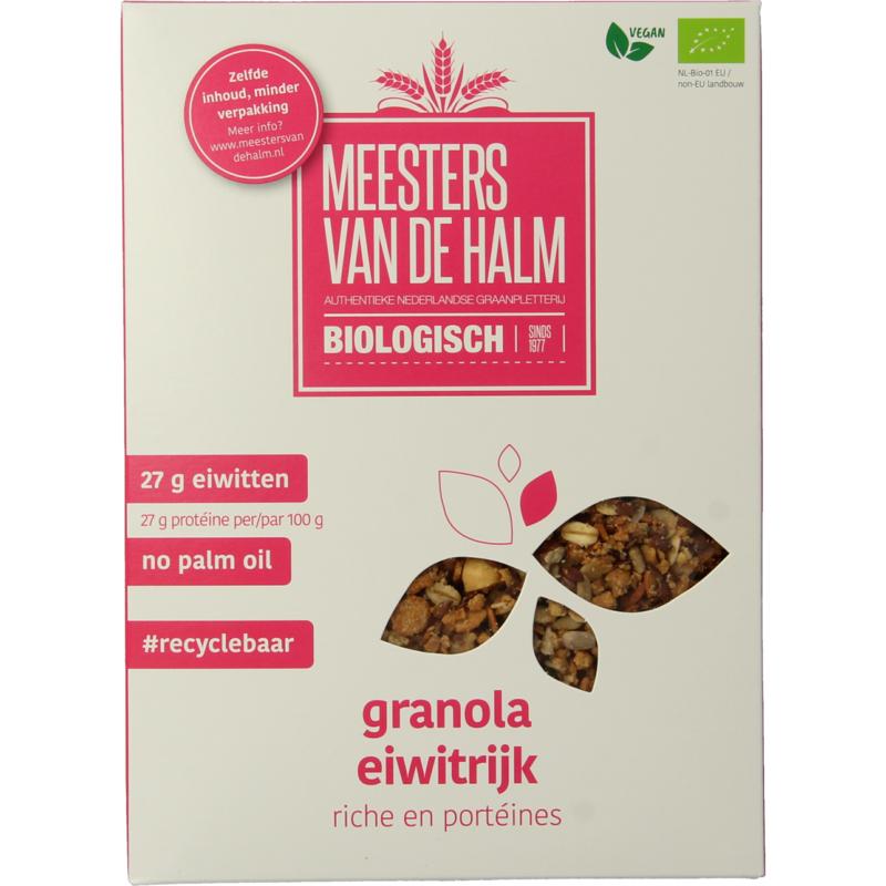 De Halm Granola Eiwitrijk Bio