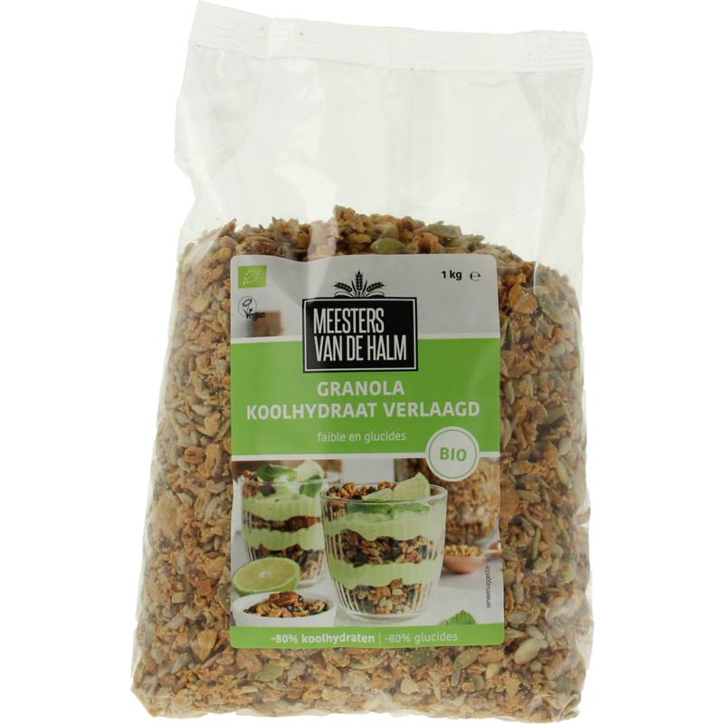 De Halm Granola Koolhydraat Verlaagd Bio