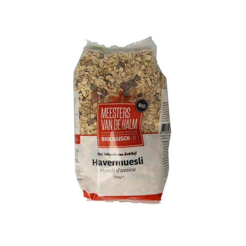 De Halm Havermuesli Bio