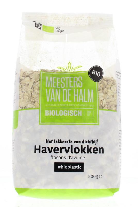 De Halm Havervlokken Grof Bio