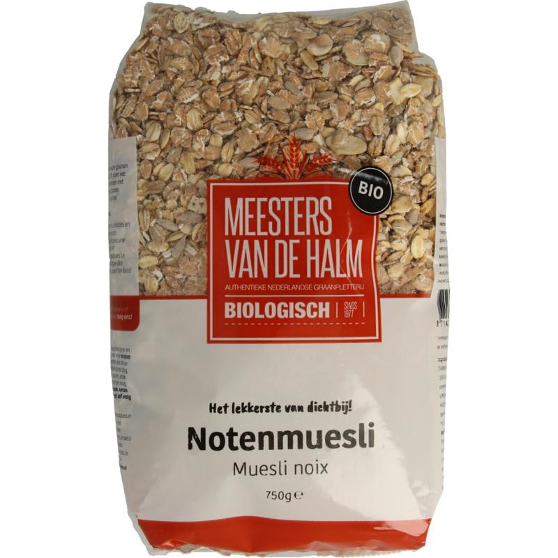 De Halm Muesli Noten Bio