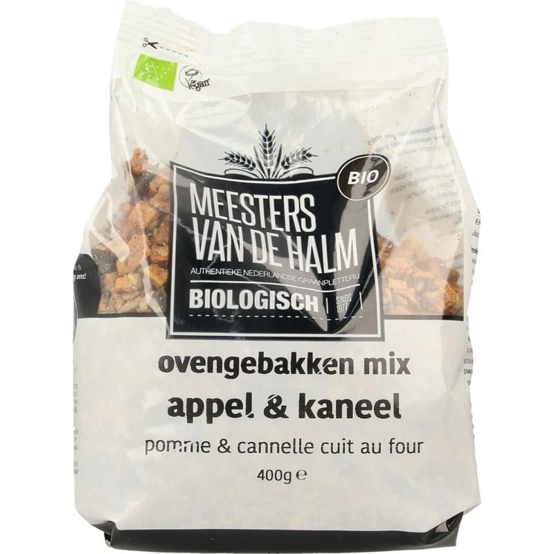 De Halm Ovengebakken Mix Appel En Kaneel Bio