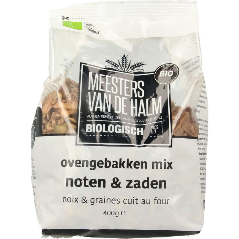 De Halm Ovengebakken Noten En Zaden Bio