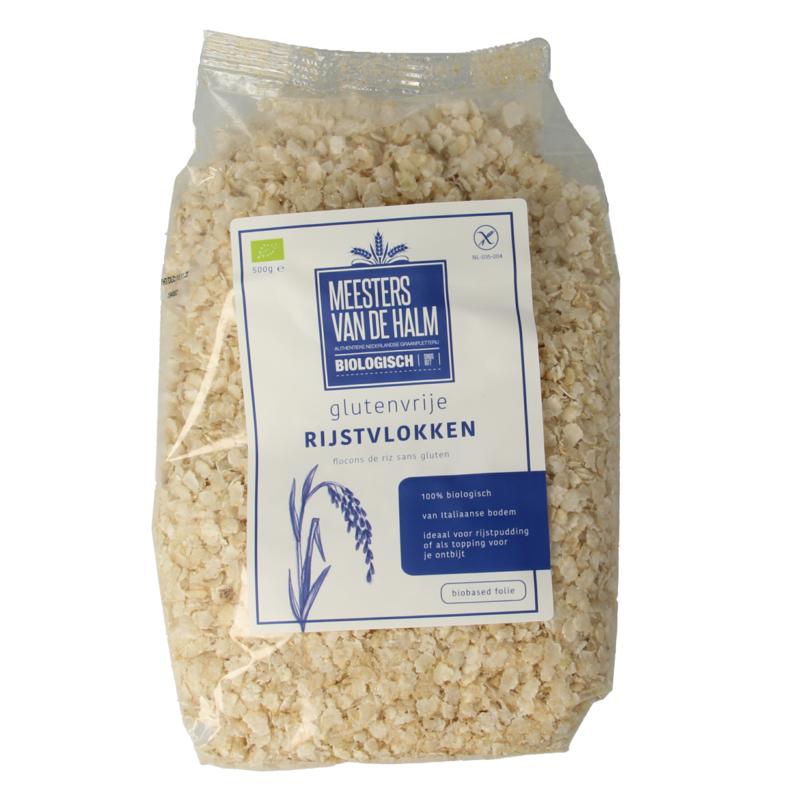 De Halm Rijstvlokken Bio