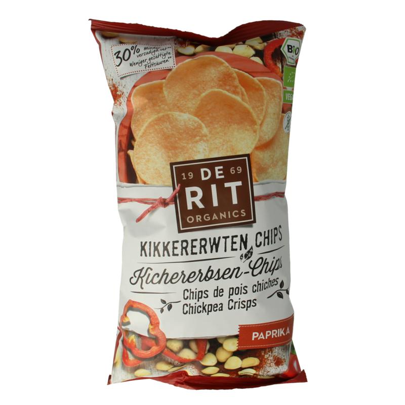 De Rit Kikkererwtenchips Paprika Bio