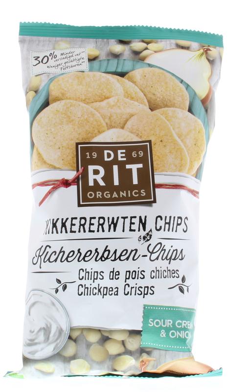 De Rit Kikkererwtenchips Sour Cream Union Bio