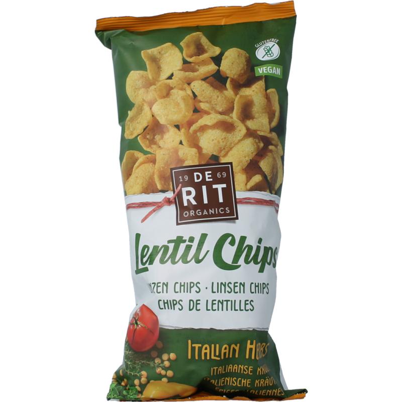 De Rit Linzenchips Italian Herbs Bio