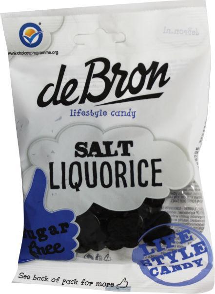 De Bron Klavertjes Zoutsalt Liquorice Suikervrij