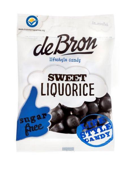 De Bron Zoete Dropbolletjessweet Liquorice Suikervrij
