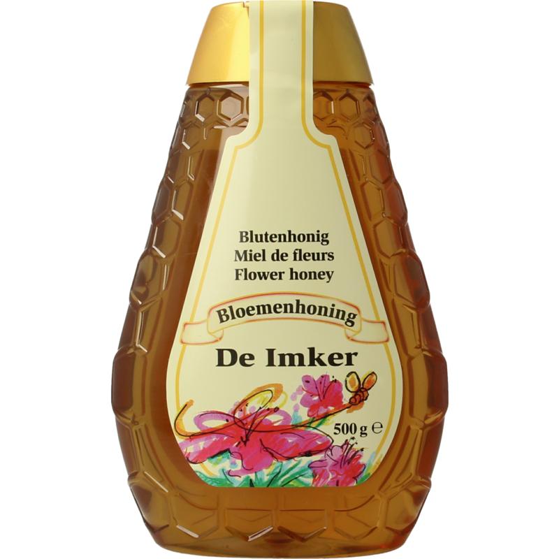 De Imker Bloemenhoning Knijpfles