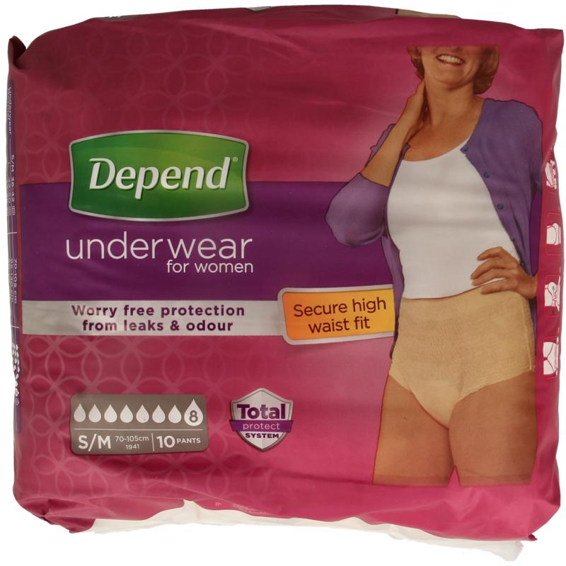 Depend Pants Female Super Maat Sm