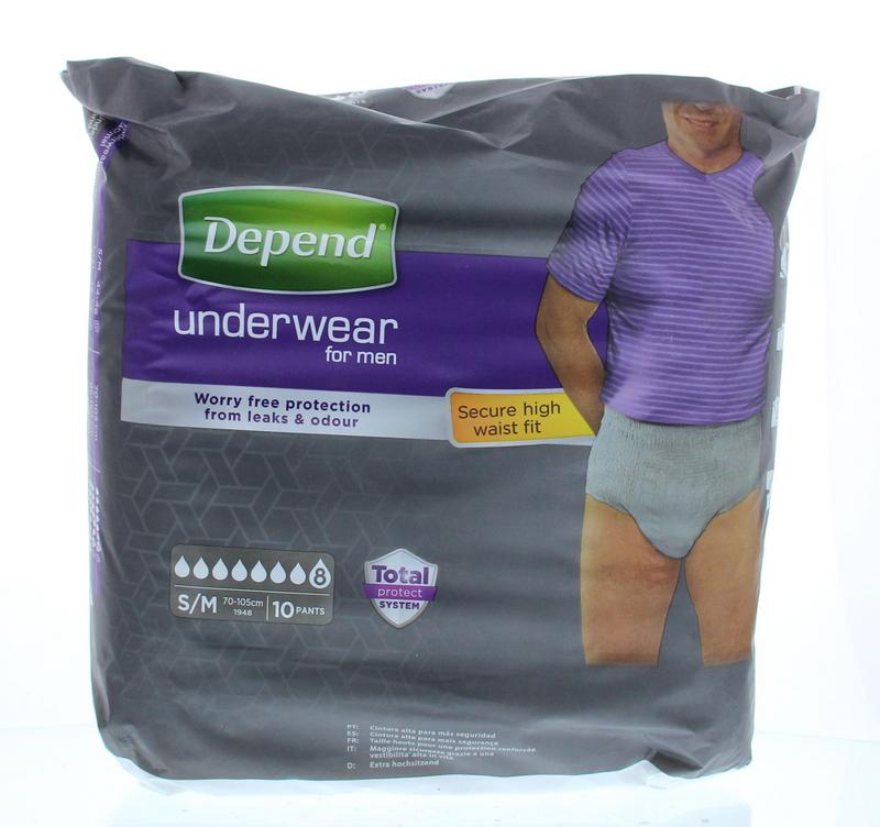Depend Pants Men Super Maat Sm