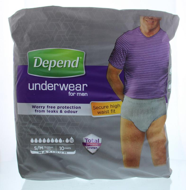 Depend Pants Men Max Maat Sm 1959