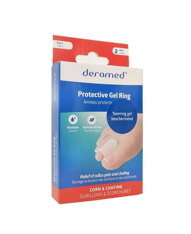 Deramed Teenring Gel Beschermend Maat L