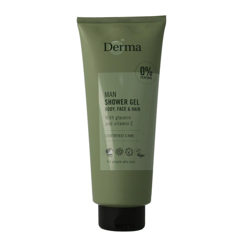 Derma Man Douchegel Body, Face & Hair