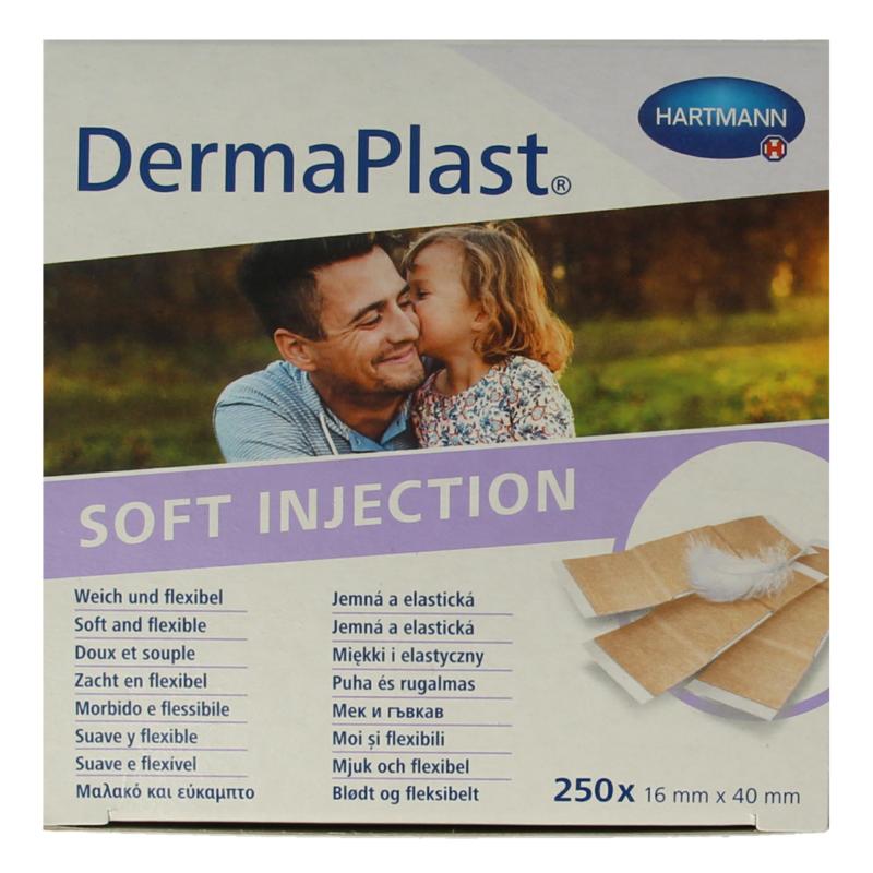Dermaplast Injectiepleisters Sensitive 16Mm X 40Mm