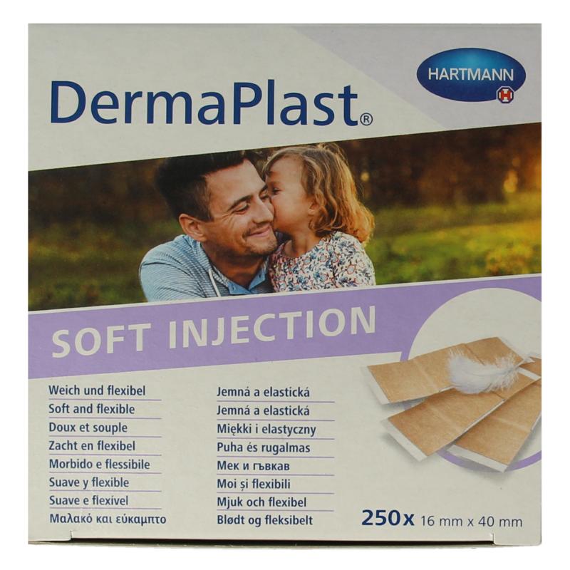 Dermaplast Injectiepleisters Sensitive 16Mm X 40Mm