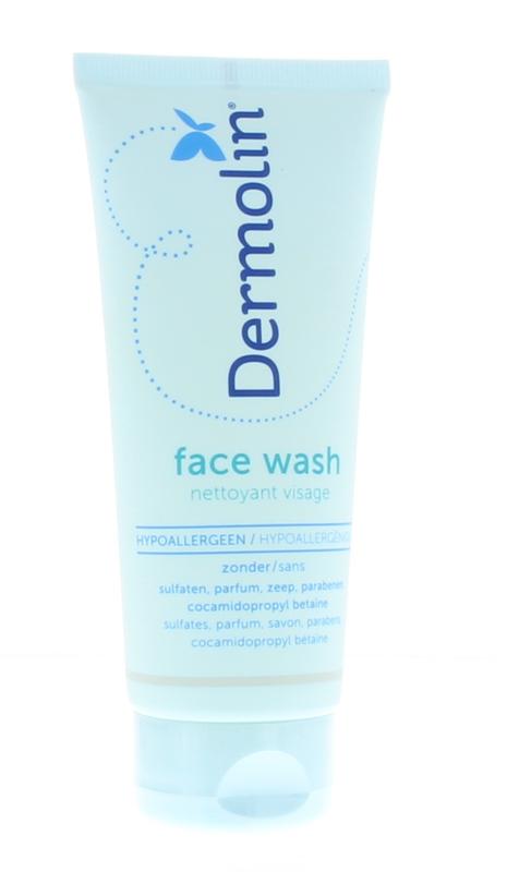 Dermolin Face Wash Capb Vrij