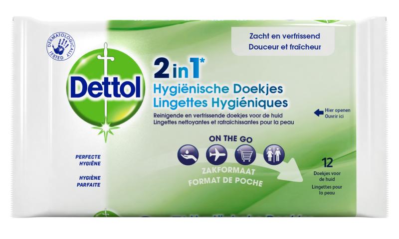 Dettol Wipes 2-In-1