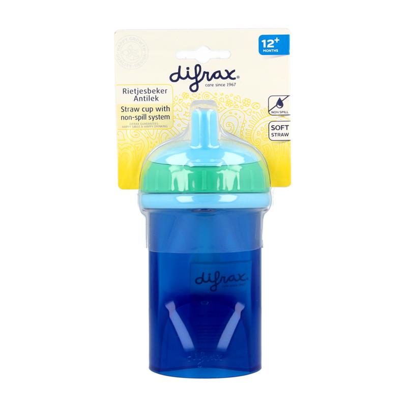 Difrax Anti Lek Rietjes Beker Assorti