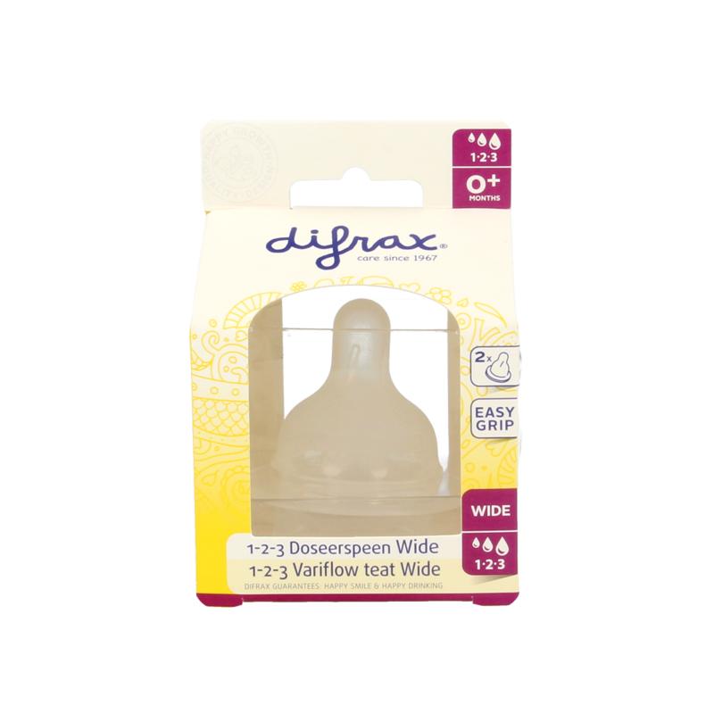 Difrax Flesspeen Soft Breed 1-2-3