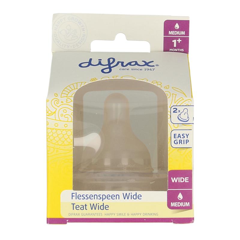 Difrax Flesspeen Soft Breed Medium