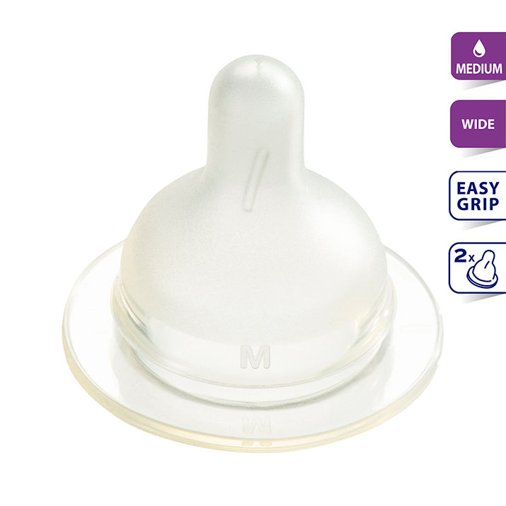 Difrax Flesspeen Soft Breed Medium