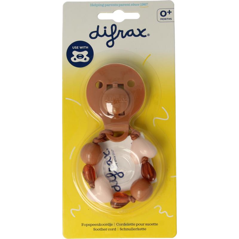 Difrax Fopspeen Hartjes Ketting