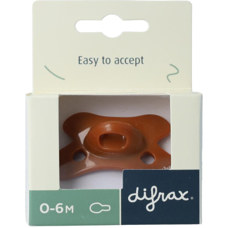 Difrax Fopspeen Natural 0-6 Maanden Assorti