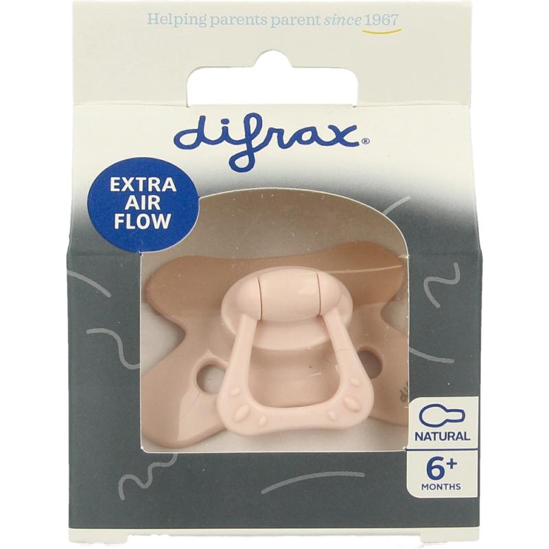 Difrax Fopspeen Natural 6+ Maanden Assorti
