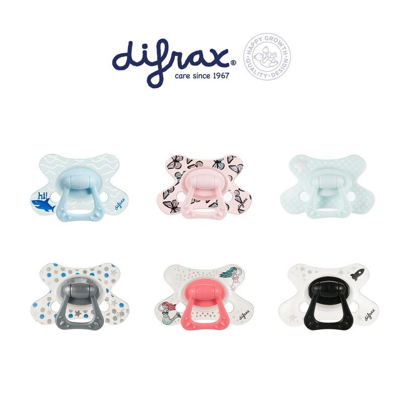 Difrax Fopspeen Natural 6+ Maanden Met Ring