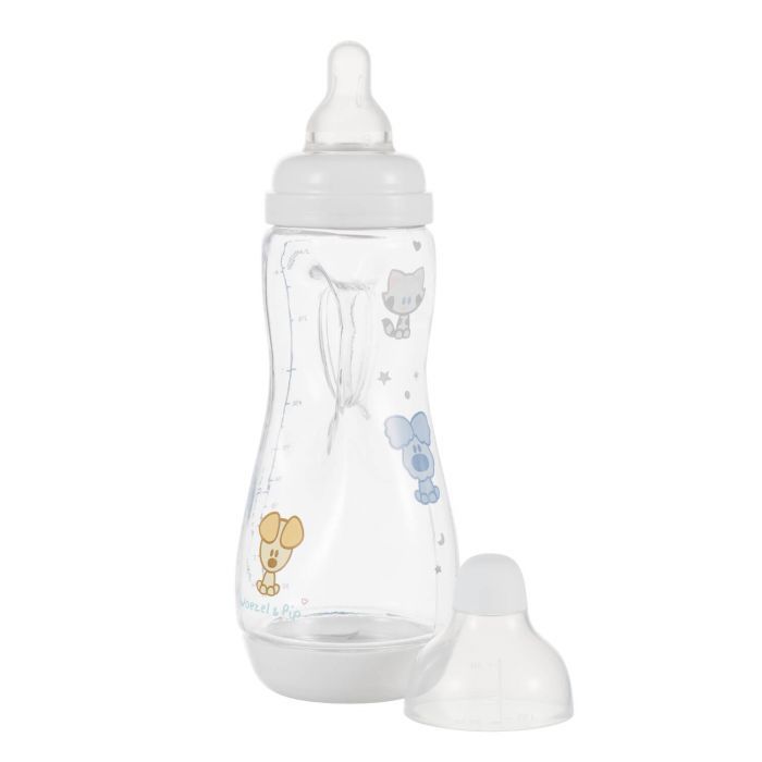 Difrax Handgreep Fles 240Ml Woezel & Pip