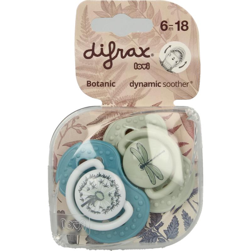 Difrax Lovi Fopspeen Botanic 6-20 Maanden